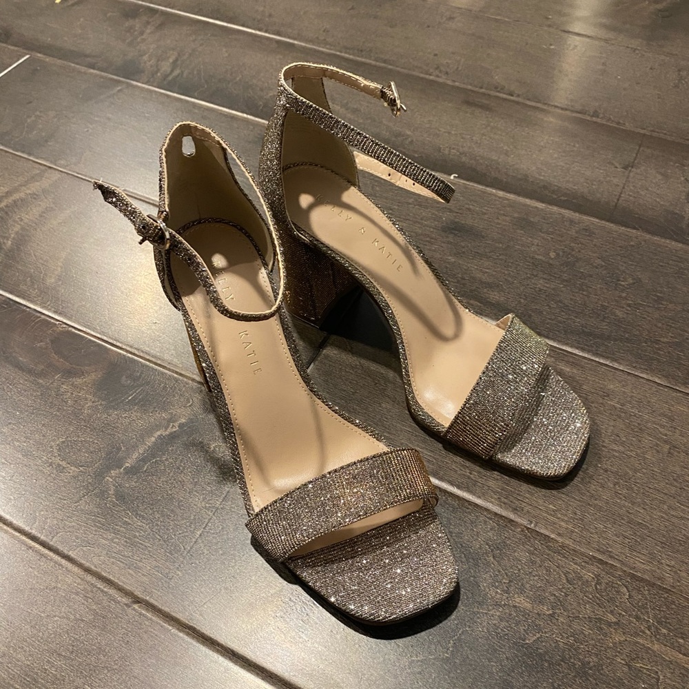 Never worn sparkly shoes